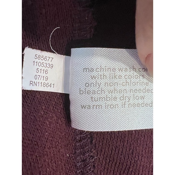 Lane Bryant Womens Top Plus Size 18/20 Purple Cowl‎ Neck Dolman Sleeve Pullover - Picture 8 of 8